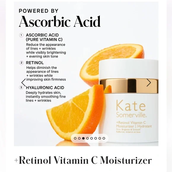 KATE SOMERVILLE +Retinol Vitamin C Moisturizer & Vita C Power Serum Treatment - Picture 9 of 13